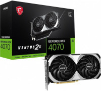 *RTX4070 MSI GeForce RTX 4070 Ventus 2X OC 12GB GDDR6X