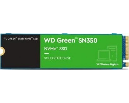 SSD 250GB SSD WD Green SN350 250GB M.2 2280 PCI-E x4 Gen3 NVMe (WDS250G2G0C)