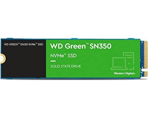 SSD 500GB SSD WD Green SN350 500GB M.2 2280 PCI-E x4 Gen3 NVMe (WDS500G2G0C)