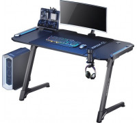 Gaming galds Ultradesk Space XXL V2 Black 144 cmx70 cm