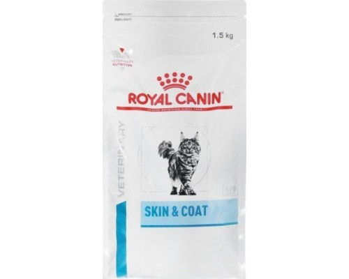 Royal Canin Skin & Coat - sucha karma dla młodych i adults kotów po sterylizacji - 1,5kg
