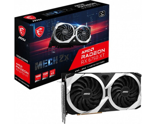 MSI Radeon RX 6750 XT Mech 2X 12GB GDDR6