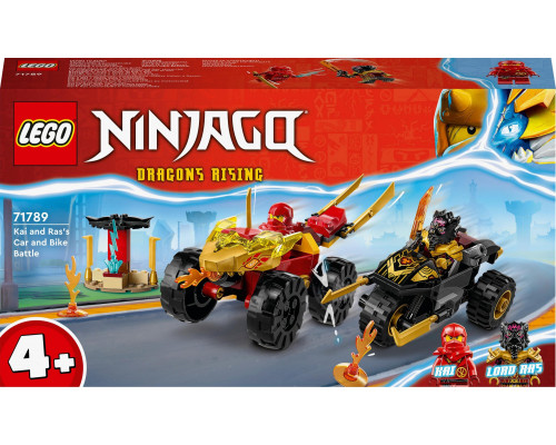 LEGO NINJAGO® Kai and Ras's Car and Bike Battle (71789)