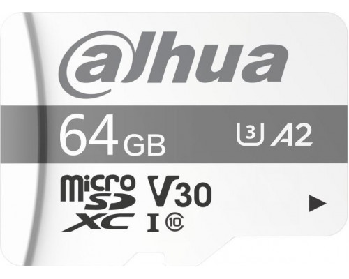 SD  Dahua Technology TF-P100 MicroSDXC 64 GB Class 10 UHS-I U3 A1 V30 (TF-P100-64GB)