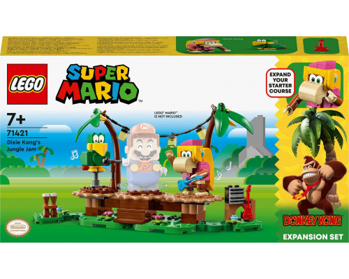 LEGO Super Mario Dżunglowy koncert Dixie Kong — zestaw rozszerzający (71421)