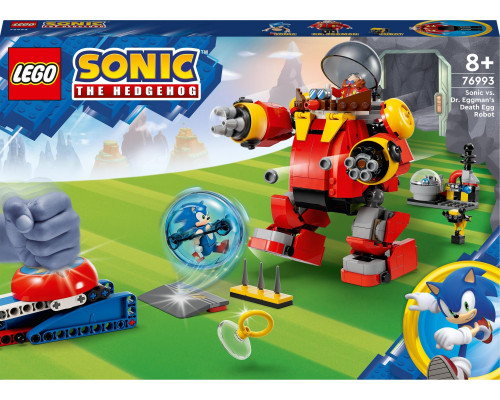 Lego WEAR Sonic the Hedgehog Sonic kontra dr. Eggman i robot Death Egg (76993)