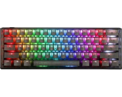 Ducky Ducky One 3 Aura Black Mini Gaming Tastatur, RGB LED - Gateron Baby Kangaroo (US)