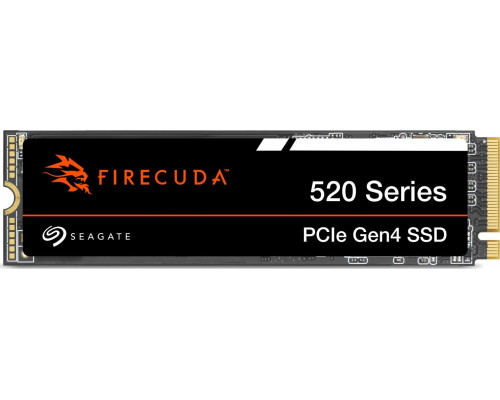 SSD 2TB SSD Seagate Firecuda 520 2TB M.2 2280 PCI-E x4 Gen4 NVMe (ZP2000GV3A012)