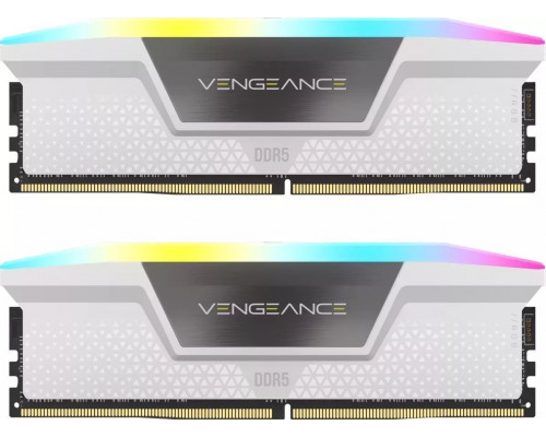 Corsair Vengeance RGB, DDR5, 64 GB, 6000MHz, CL30 (CMH64GX5M2B6000C30W)