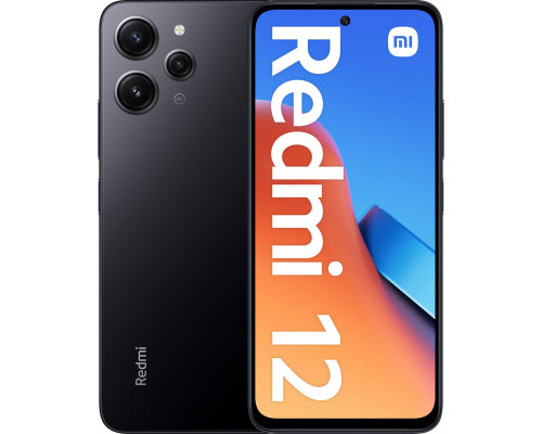 Xiaomi Redmi 12 4/128GB Black  (MZB0EB5EU)