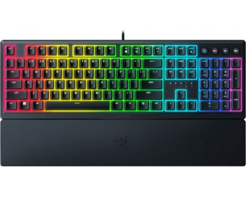 Razer Razer Gaming Keyboard Ornata V3 RGB LED light, NORD, Wired, Black, Razer Mecha-Membrane, numeryczna