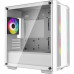 Deepcool Deepcool ARGB Micro-ATX CASE CC360 White, Mini-ITX / Micro-ATX, 4, Power supply included No, 1x USB3.0, 1x USB2.0, 1x Audio, ABS+SPCC+Tempered Glass, 1×120mm