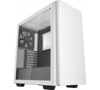 Deepcool Deepcool MID TOWER CASE CK500 Side window, White, Mid-Tower, Power supply included No