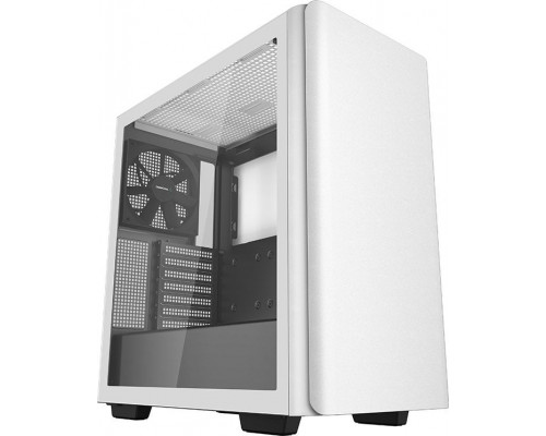 Deepcool Deepcool MID TOWER CASE CK500 Side window, White, Mid-Tower, Power supply included No