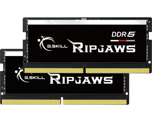 G.Skill Ripjaws, SODIMM, DDR5, 32 GB, 5600 MHz, CL46 (F5-5600S4645A16GX2-RS)