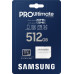 SD  Samsung Pro Ultimate MicroSDXC 512 GB Class 10 UHS-I/U3 A2 V30 (MB-MY512SA/WW)