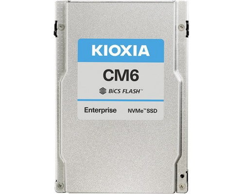 Kioxia KIOXIA CM6-R Series KCM61RUL3T84 - SSD - Enterprise, Read Intensive - 3840 GB - intern - 2.5" (6.4 cm) - U.3 PCIe 4.0 (NVMe)