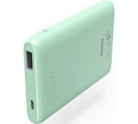 Hama HAMA POWER PACK "SLIM 5HD", 5000mAh, ZIELONY