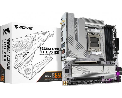 AMD B650 Gigabyte B650M AORUS ELITE AX ICE