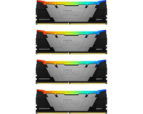 Kingston Fury Renegade RGB, DDR4, 64 GB, 3600MHz, CL16 (KF436C16RB12AK4/64)