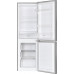 Candy Candy CCG1L314ES Refrigerator, E, Free standing, Combi, Height 144 cm, Fridge net 109 L, Freezer net 48 L, Silver Candy