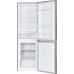 Candy Candy CCG1L314ES Refrigerator, E, Free standing, Combi, Height 144 cm, Fridge net 109 L, Freezer net 48 L, Silver Candy