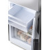 Candy Candy CCG1L314ES Refrigerator, E, Free standing, Combi, Height 144 cm, Fridge net 109 L, Freezer net 48 L, Silver Candy