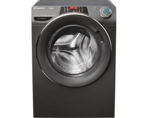 Candy Candy Washing Machine RO41276DWMCRT-S Energy efficiency class A Front loading Washing capacity 7 kg 1200 RPM Depth 45 cm Width 60 cm Display TFT Steam function Wi-Fi Anthracite