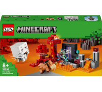 LEGO Minecraft Zasadzka w portalu do Netheru (21255)