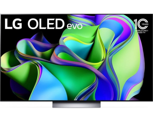 LG LG OLED evo OLED65C32LA 165,1 cm (65") 4K Ultra HD Smart TV Wi-Fi Czarny