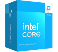 Intel Core i3-14100F, 3.5 GHz, 12 MB, BOX (BX8071514100F)