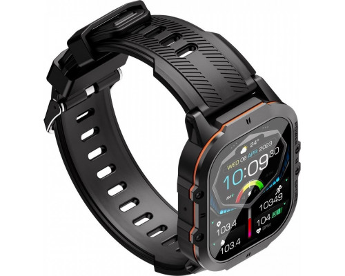 Smartwatch Oukitel BT20 Rugged Black  (BT20-OE/OL)