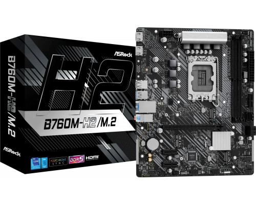 Intel B760 ASRock B760M-H2/M.2