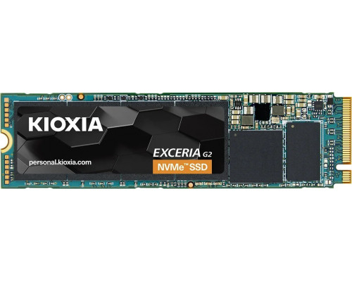 SSD 500GB SSD Kioxia Exceria G2 500GB M.2 2280 PCI-E x4 Gen3.1 NVMe (LRC20Z500GG8)
