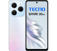 Tecno Spark 20 Pro 8/256GB White  (KJ6_256+8_FI)