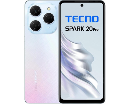 Tecno Spark 20 Pro 8/256GB White  (KJ6_256+8_FI)