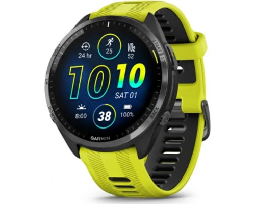 Smartwatch Garmin Garmin Forerunner 965 3,56 cm (1.4") AMOLED 47 mm Cyfrowy 454 x 454 px Ekran dotykowy Żółty Wi-Fi GPS