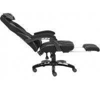 Zenga Gamingowy DEUS X-Stream ciemnogrey with footrest