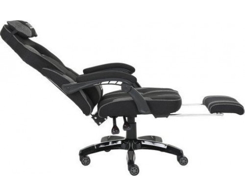 Zenga Gamingowy DEUS X-Stream ciemnogrey with footrest