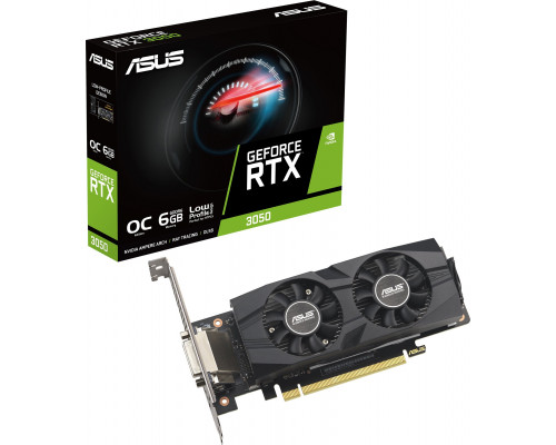 *RTX3050 Asus GeForce RTX 3050 OC 6GB GDDR6 (RTX3050-O6G-LP-BRK)