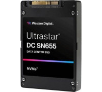 WD SSD Western Digital Ultrastar SN655 WUS5EA138ESP7E1 3.84TB U.3 PCI SE 0TS2458 (DWPD 1)