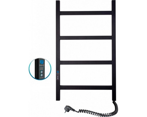 Navin Electric towel dryer Navin Nordic 500*800 Digital right black 12-241052-5080