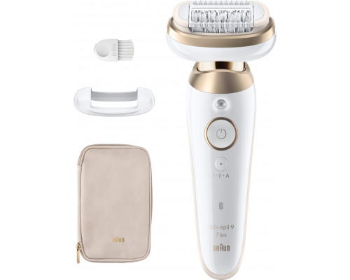 Braun Braun Silk-épil 9 Flex 9-011 3D biało-złoty