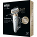 Braun Braun Silk-épil 9 Flex 9-011 3D biało-złoty