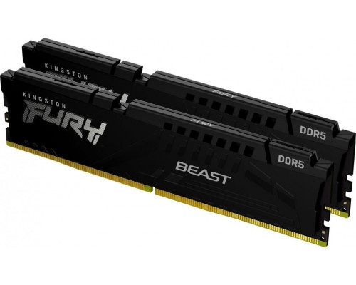 Kingston Fury Beast, DDR5, 32 GB, 6000MHz, CL30 (KF560C30BBK2-32)