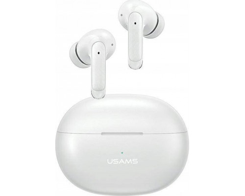 Usams Bluetooth TWS 5.3 X-Don Series Dual microfon ENC white