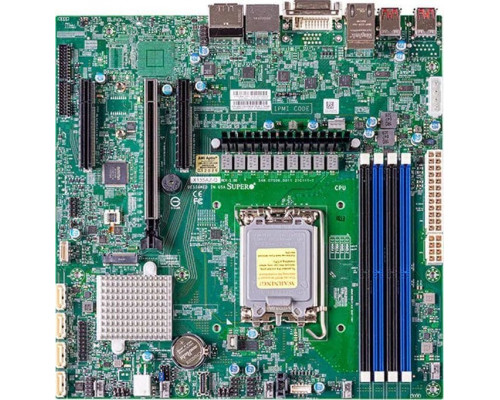 SuperMicro Supermicro Mainboard MBD-X13SAZ-Q micro-ATX Single Sockel 1700 DDR5-only Bulk