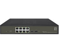 Switch LevelOne LevelOne GES-2110P    L2 Gigabit Ethernet (10/100/1000) Support PoE Black