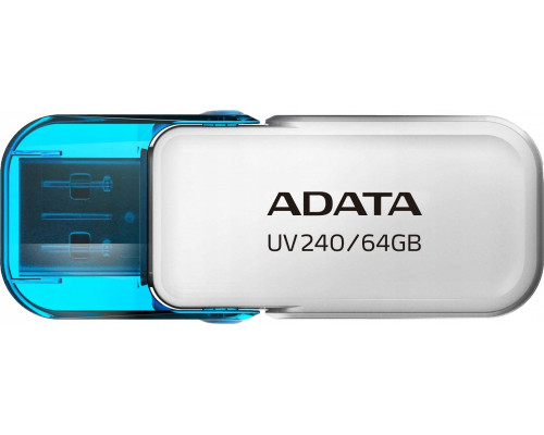 Pendrive ADATA UV240, 64 GB  (AUV240-64G-RWH)