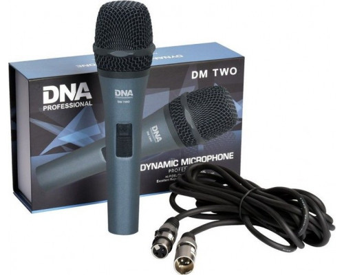 DNA DNA DM TWO mikrofon wokalowy dynamiczny + przewód 5 m
